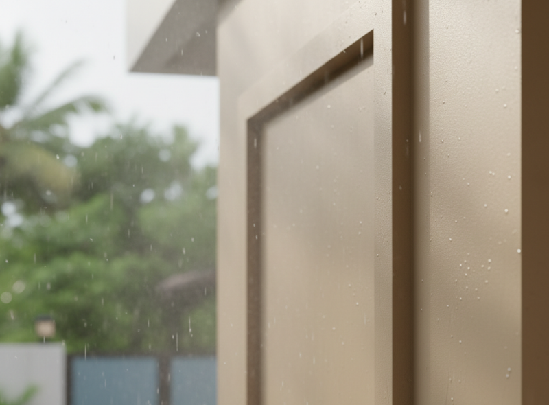 Weather-resistant exterior coatings for long-lasting wall protection
